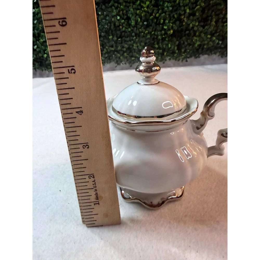 Vintage Hutschenreuther Sugar Bowl MCM